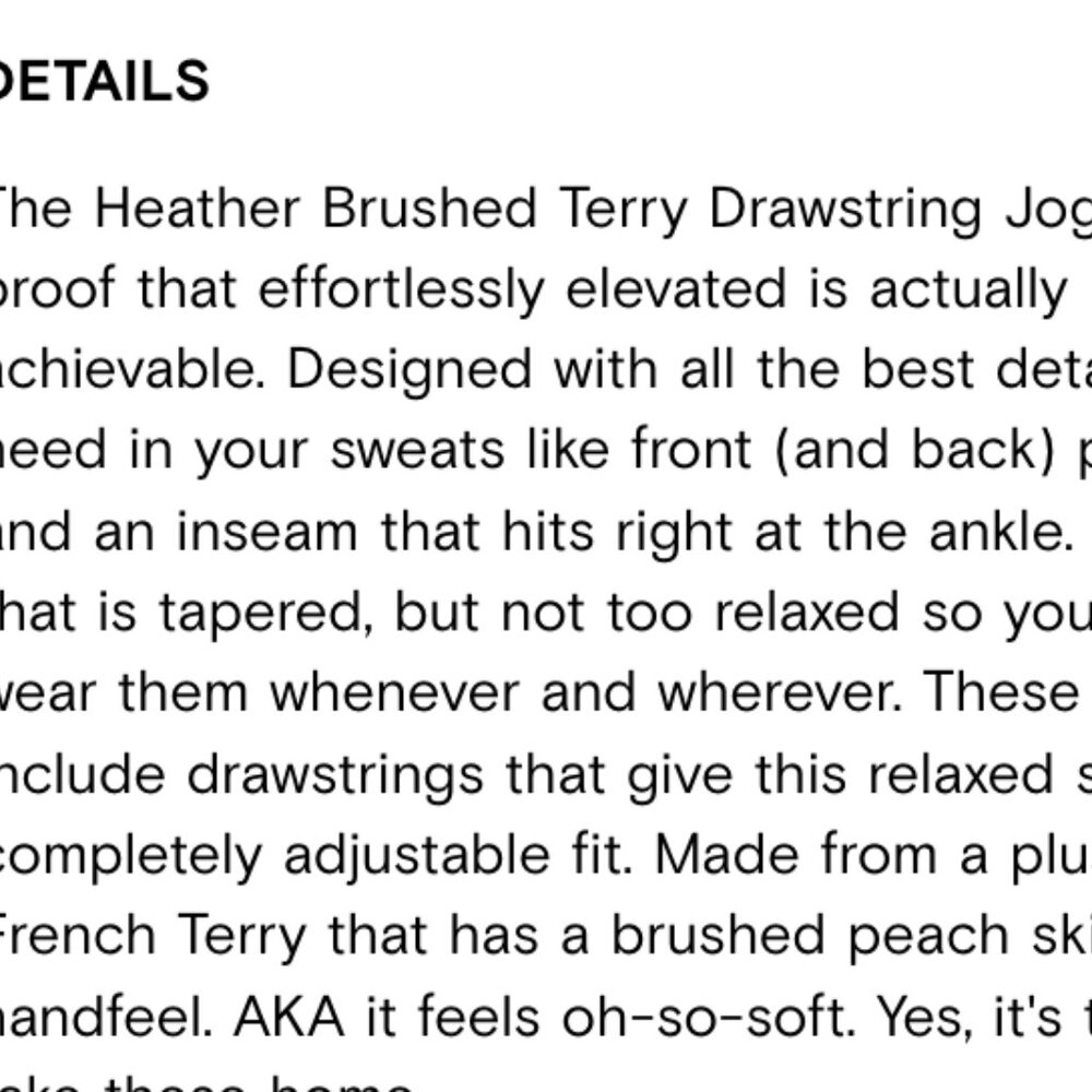 Universal Standard Jogger Sweatshirt Set - Picture 3 of 8